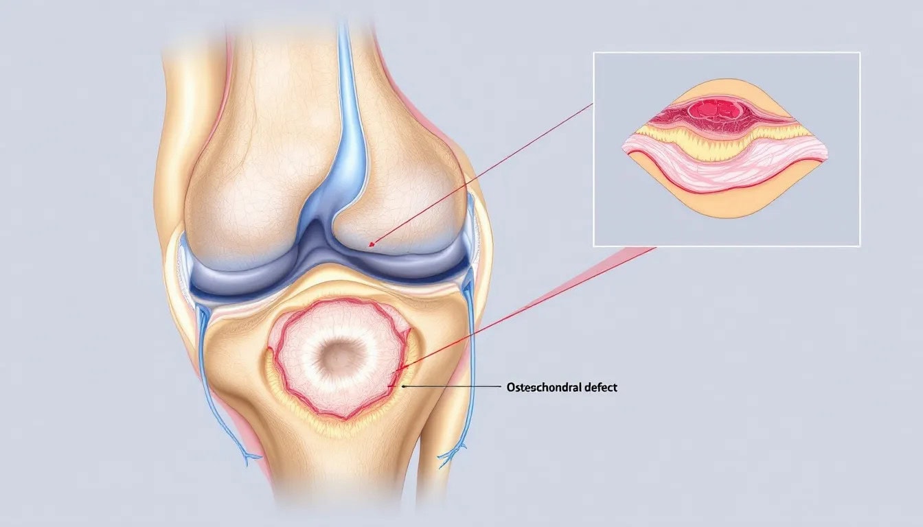 Diagnosis techniques for osteochondral defects.