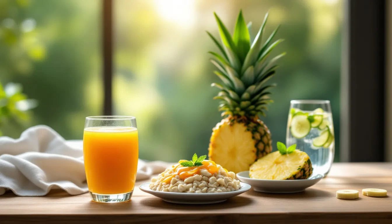 A selection of foods and drinks to limit or avoid for individuals with PBC.